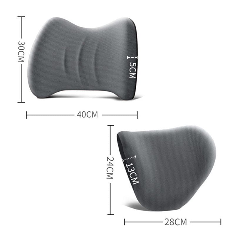 Ergonomische Hoofdsteun en Lumbaalkussen voor in de Auto