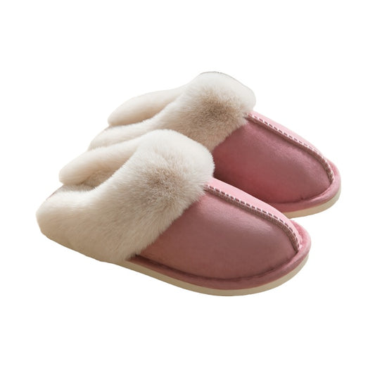 Warme Pluche Huisslippers Harige Platte Pantoffels