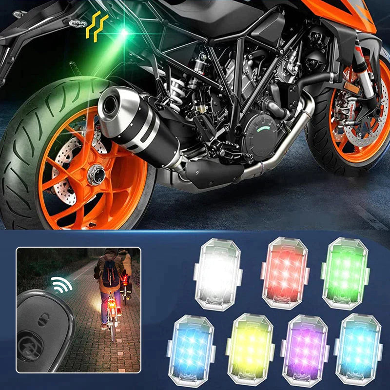 RGB Stroboscooplicht Geleid Motorfietsflitser voor Opvallende Verlichting