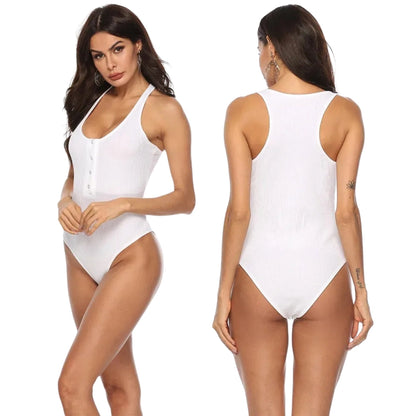 Myla Geribbelde Bodysuit voor Dames