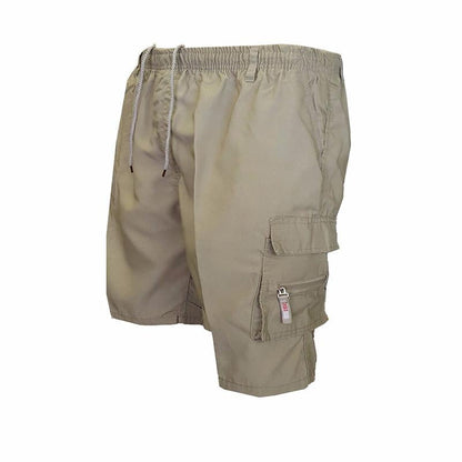 Cargo Shorts voor Mannen Elastische Taille