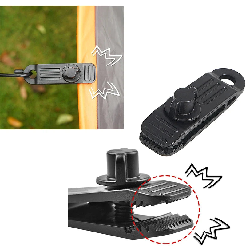 Herbruikbare Tentclips Perfecte Campingclips voor Stabiliteit en Beveiliging