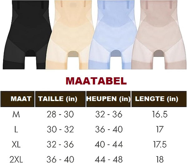 Ultradunne Panty met Comfortshorts Perfecte Ondersteuning en Comfort