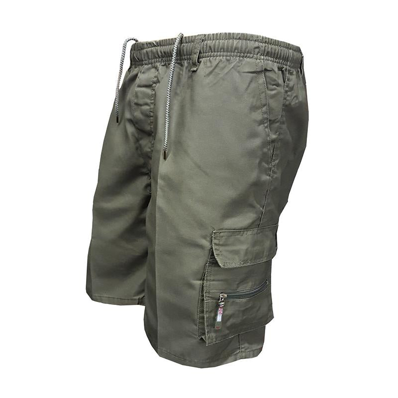 Cargo Shorts voor Mannen Elastische Taille