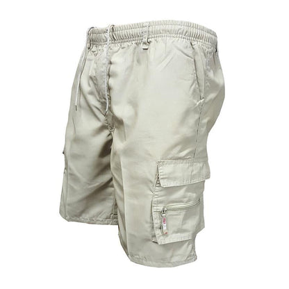 Cargo Shorts voor Mannen Elastische Taille