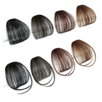 Clip-in Haar Pony Dunne Nepfranjes en Synthetische Haaraccessoires