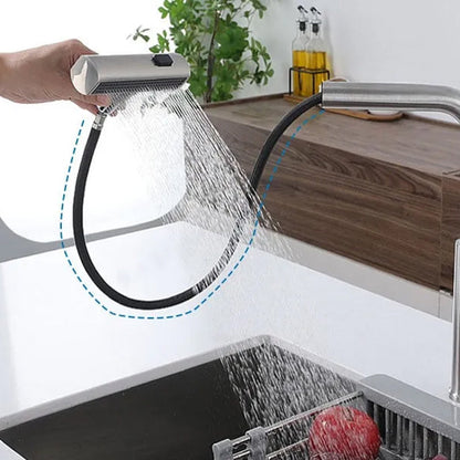 Multifunctionele Kraan Flexi Faucet Sproeifunctie en Eenvoudige Installatie