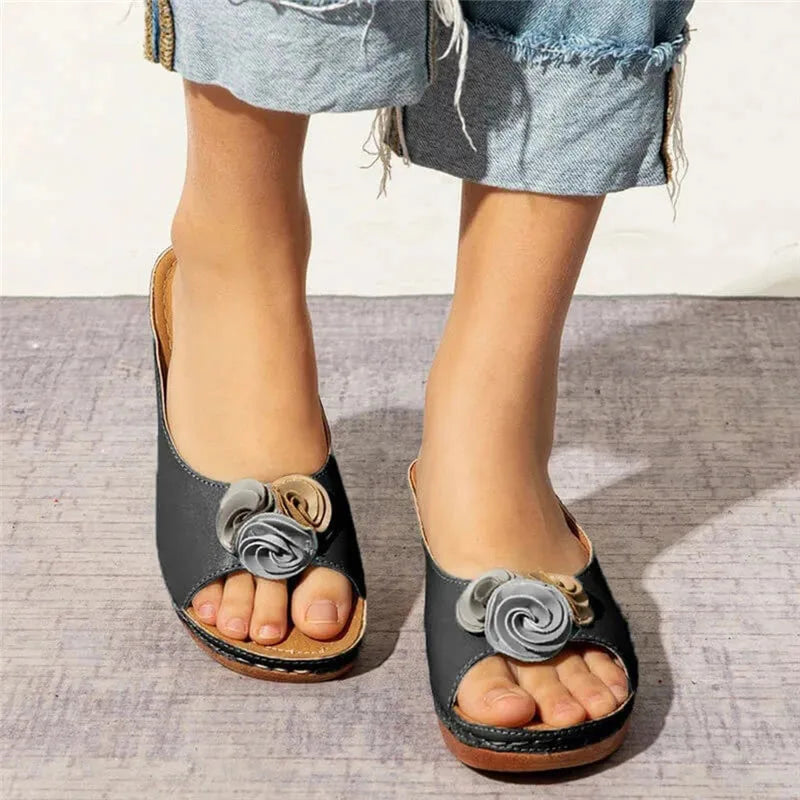 Comfortabele Chique Sandalen met Sleehak Kinsley voor Dames Perfect voor de Zomer