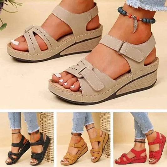 Ellie Comfortabele Orthopedische Casual Zomersandalen voor Dames