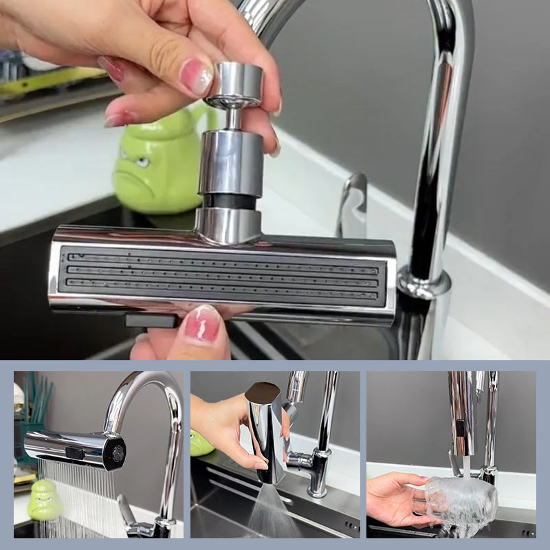 Multifunctionele Kraan Flexi Faucet Sproeifunctie en Eenvoudige Installatie