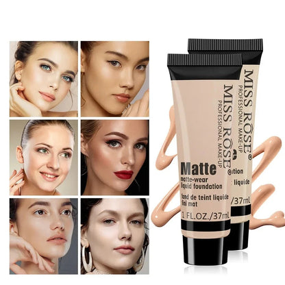 Waterbestendige Vloeibare Foundation en Concealer Gezichtscrème