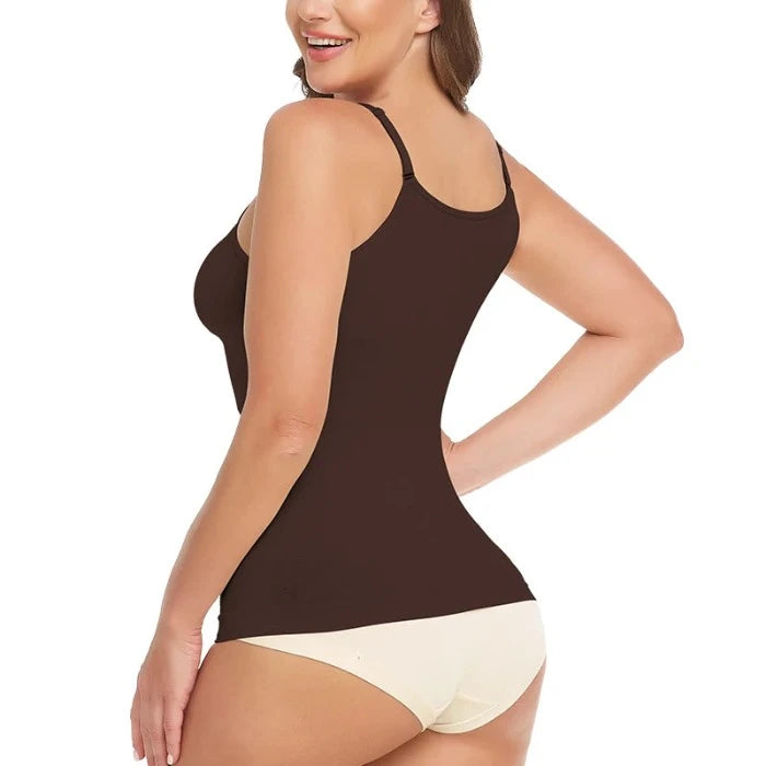 Vrouwen Shapewear Hemd Buikcontrole en Compressie Vest Ondergoed