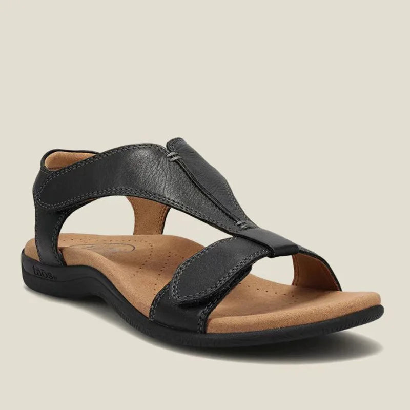 Dames VerstelbareLeer Sandalen