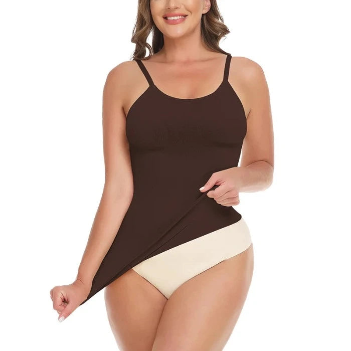 Vrouwen Shapewear Hemd Buikcontrole en Compressie Vest Ondergoed