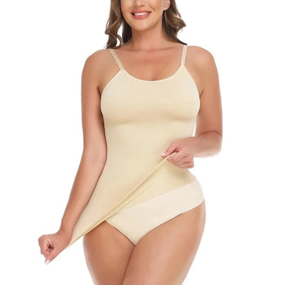 Vrouwen Shapewear Hemd Buikcontrole en Compressie Vest Ondergoed