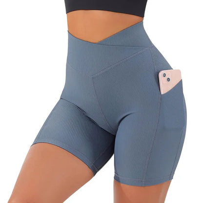 Gia Casual Dagelijks Butt Lifting Bikershort voor Dames