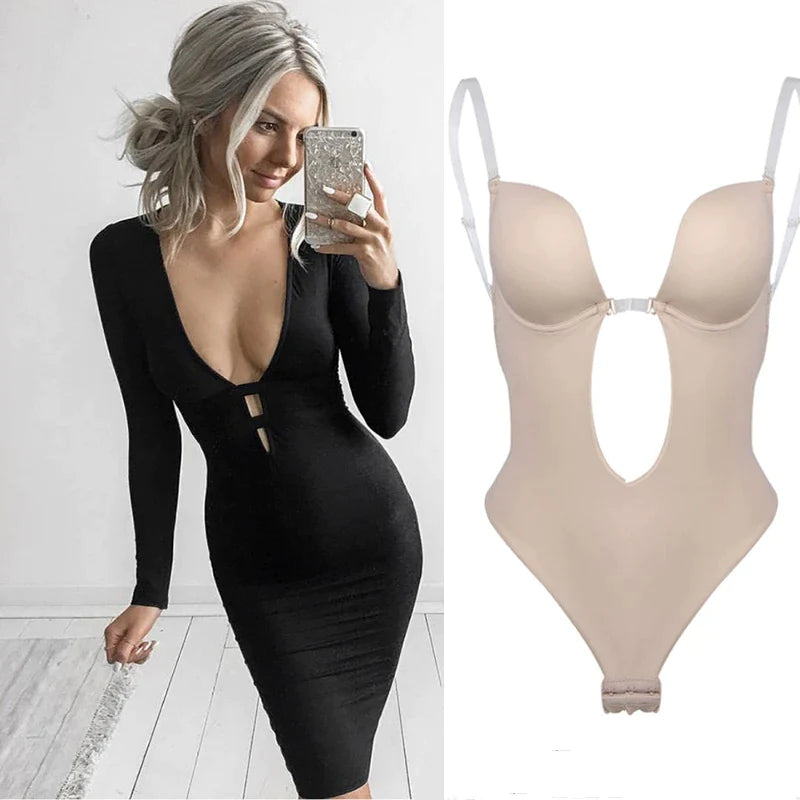 CharmCurve Comfortabel Contourbodysuit voor Dames