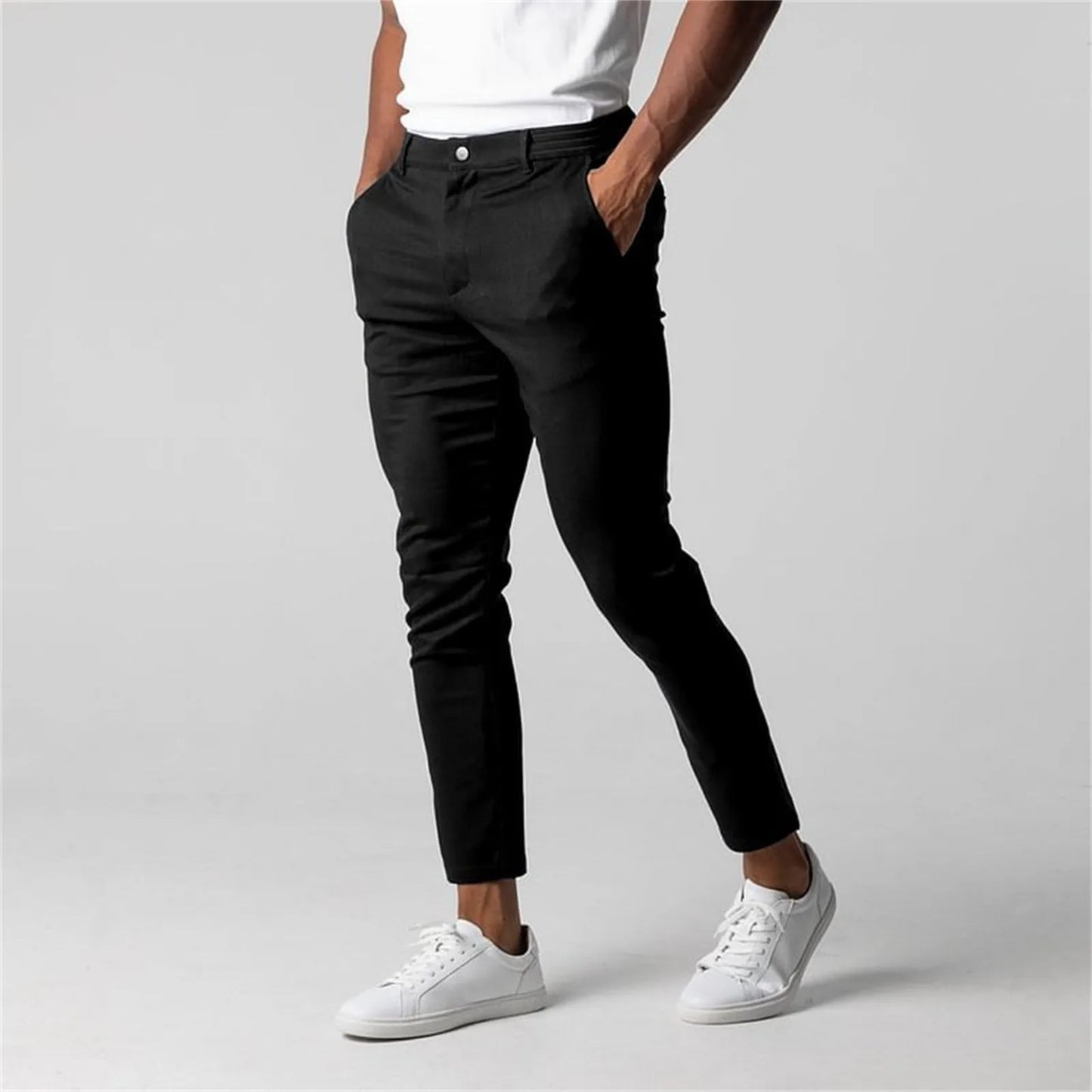 Bradley Slanke Broek voor Mannen Casual in Engelse Stijl