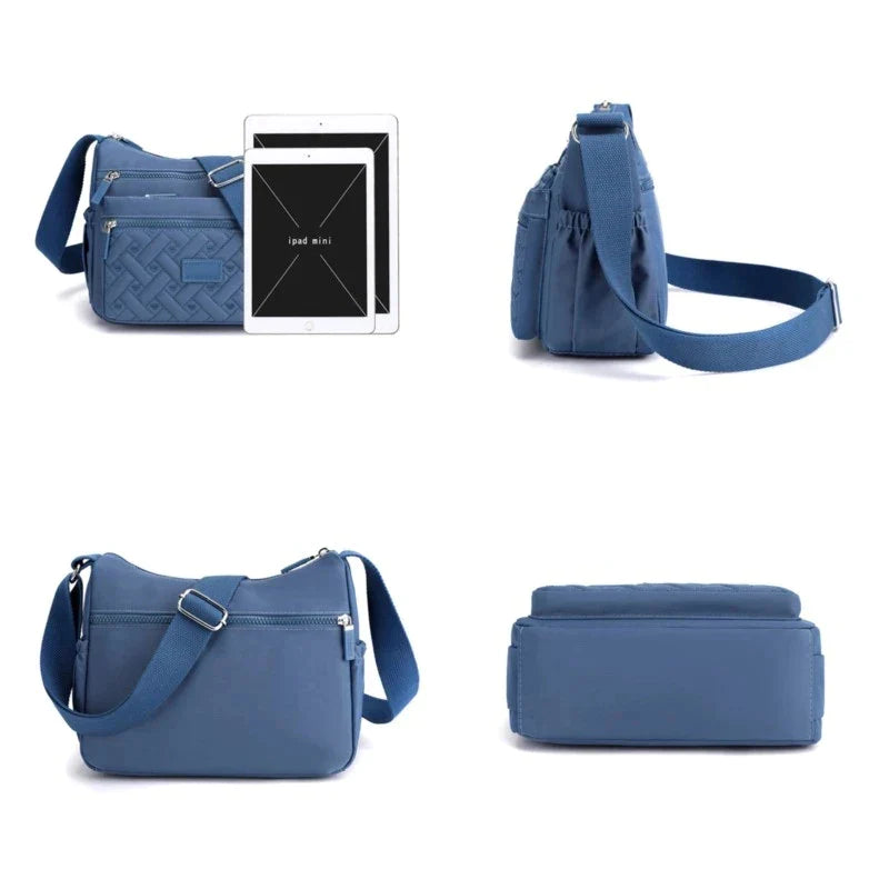 Jenna Crossbody Reistas voor Dames Waterdicht en Duurzaam