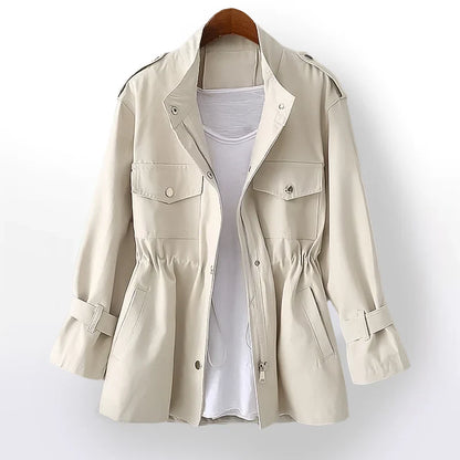 Lyla Elegante Windjack-Trenchcoat voor Dames Perfect voor Lente en Zomer