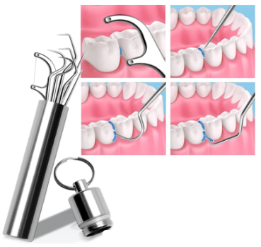 Roestvrij Stalen Tandenstoker Set Essentiële Tandverzorging