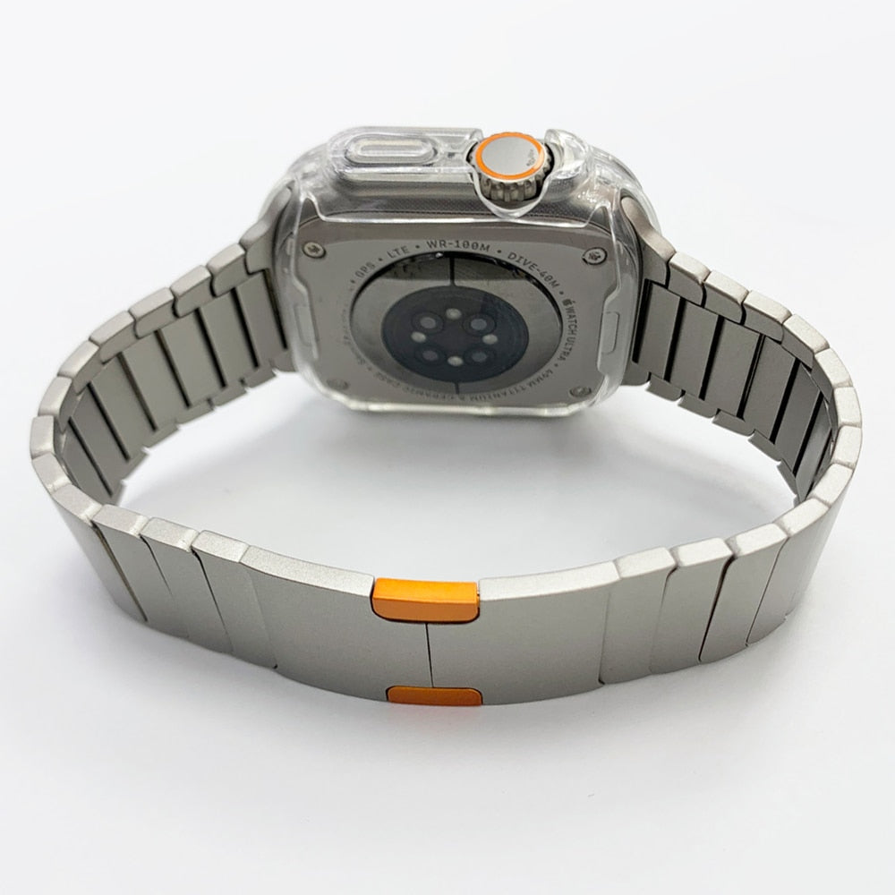 Titanium PRO Horlogeband voor Smartwatch met Stijlvol Design