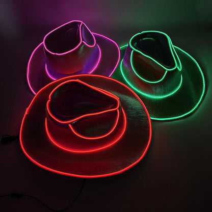 Neon Cowboyhoed Rodeo Verlicht Elk Feest met Gemak!